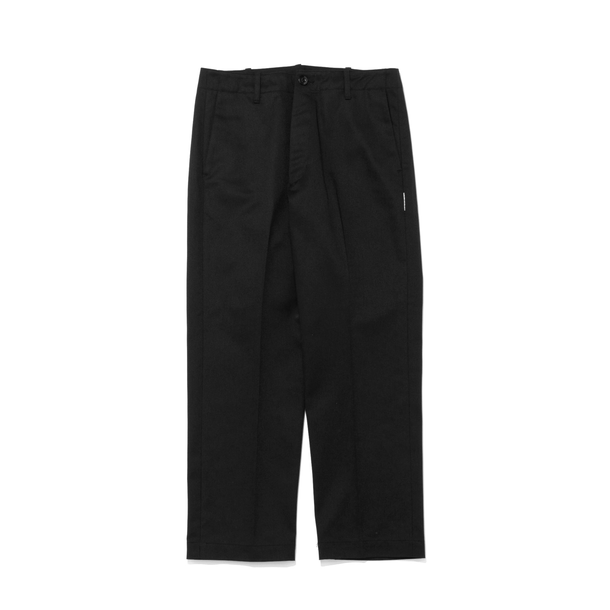 【新品未使用】25aw Cotton Chino Pants サイズ0 ブラック COTTON STRAIGHT-LEG CHINOS - BLACK | COS
