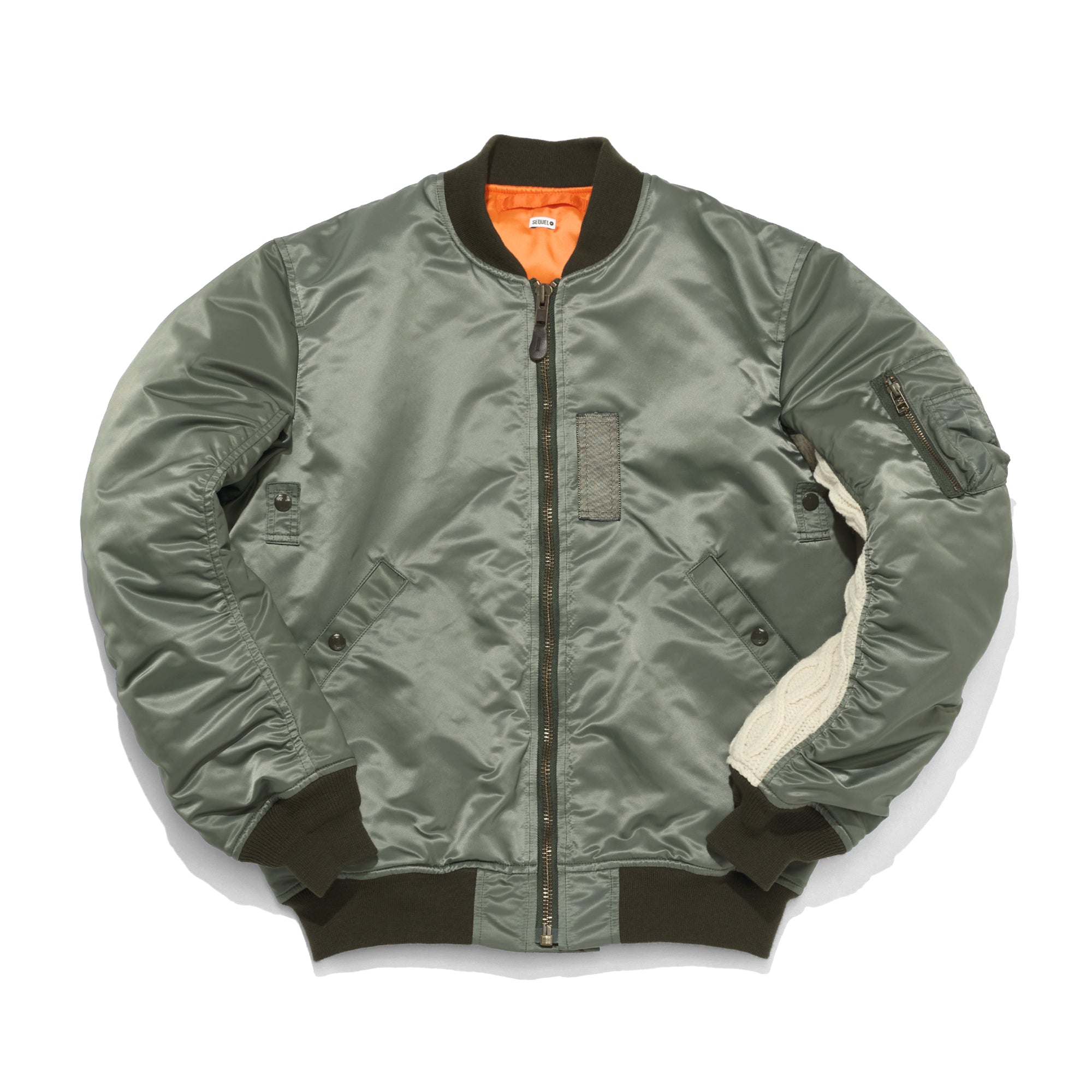 新品未使用 SEQUEL MA-1 L SQ-25AW-JK-06 ジャケット SQ-25AW-JK-06 – SEQUEL