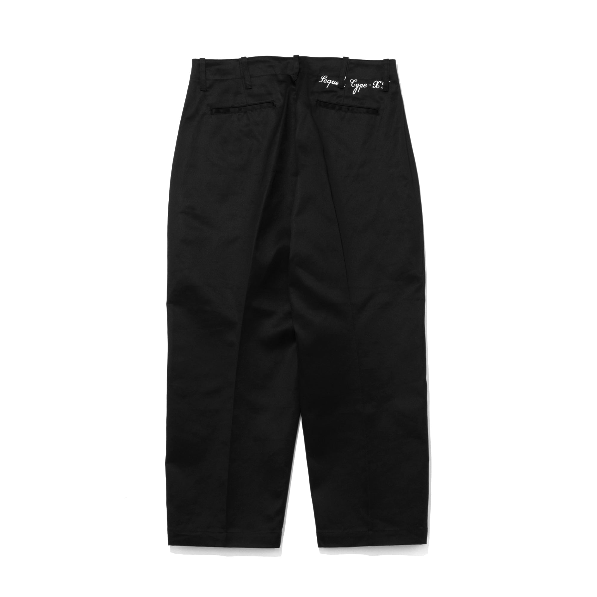 ★即完希少★ Sequel SQ-25SS-PT-03 TYPE-XF M SEQUEL - SQ-25SS-PT-03 CHINO PANTS (TYPE-XF) BLACK | River