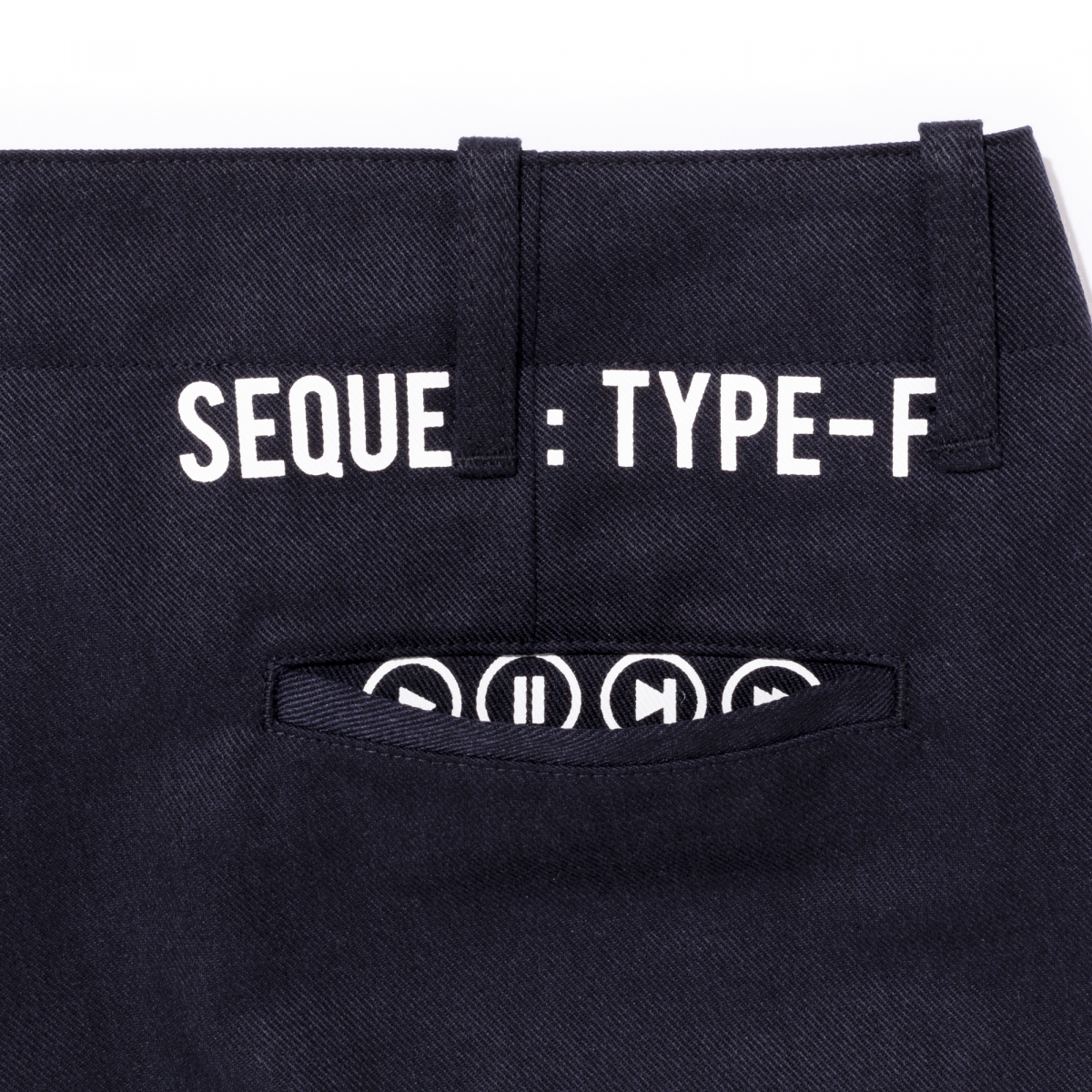 SEQUEL CHINO PANTS(TYPE-F) NAVY-